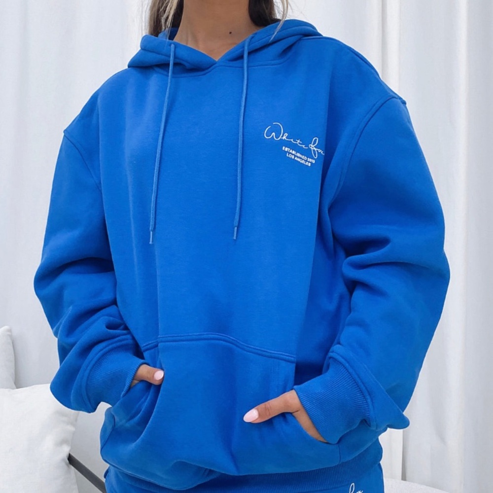 White fox boutique hoodie